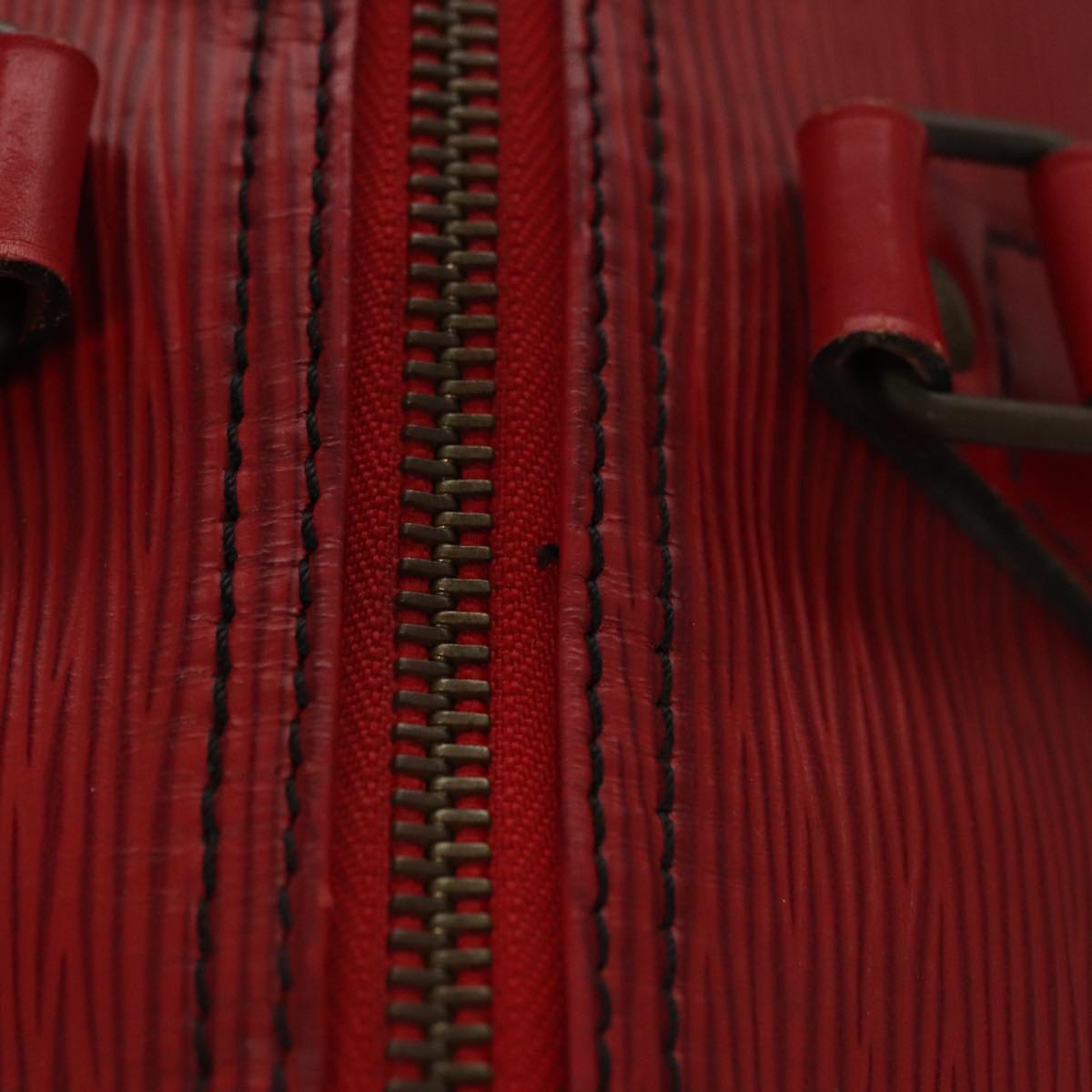 LOUIS VUITTON Epi Speedy 30 Hand Bag Castilian Red M43007 LV 108693