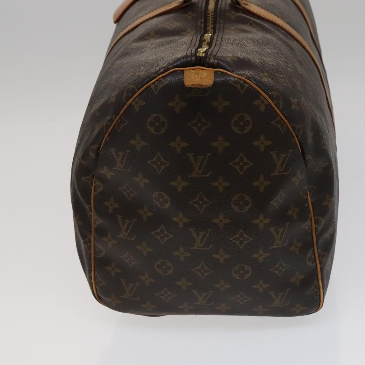 LOUIS VUITTON Monogram Keepall 55 Boston Bag M41424 LV 108703