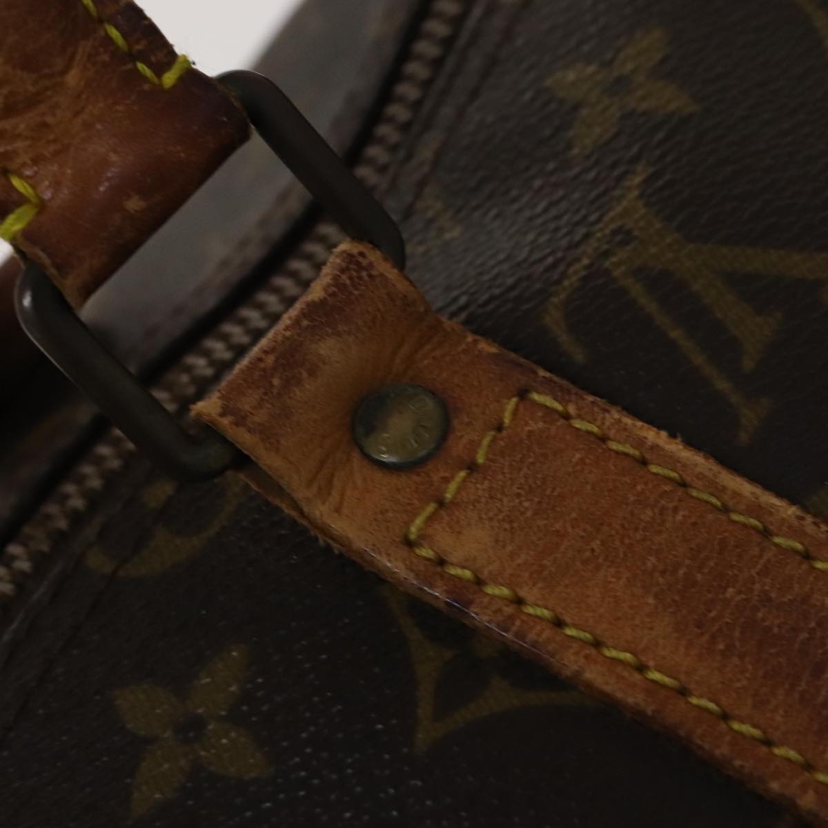 LOUIS VUITTON Monogram Keepall 50 Boston Bag M41426 LV 108704