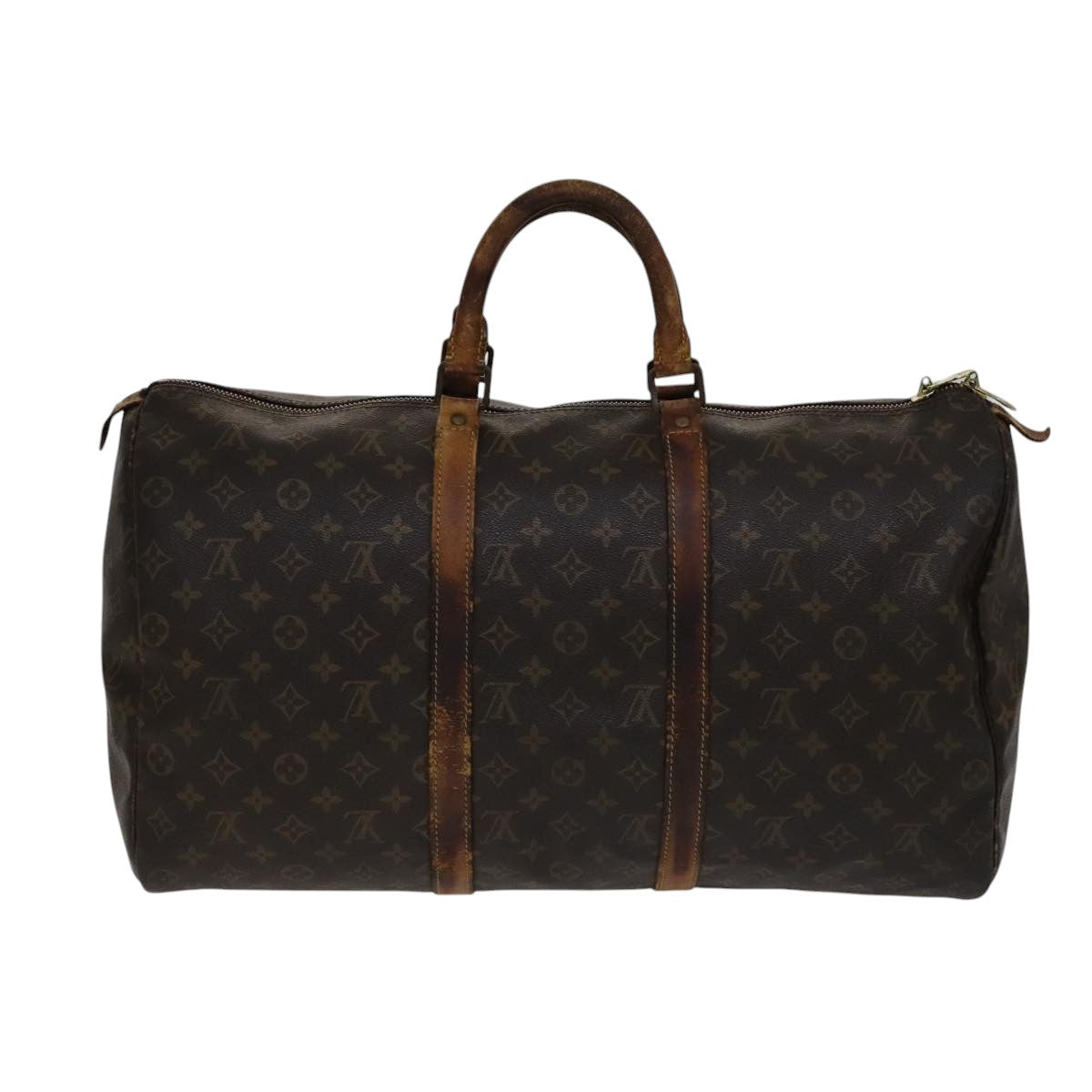 LOUIS VUITTON Monogram Keepall 50 Boston Bag M41426 LV 108704