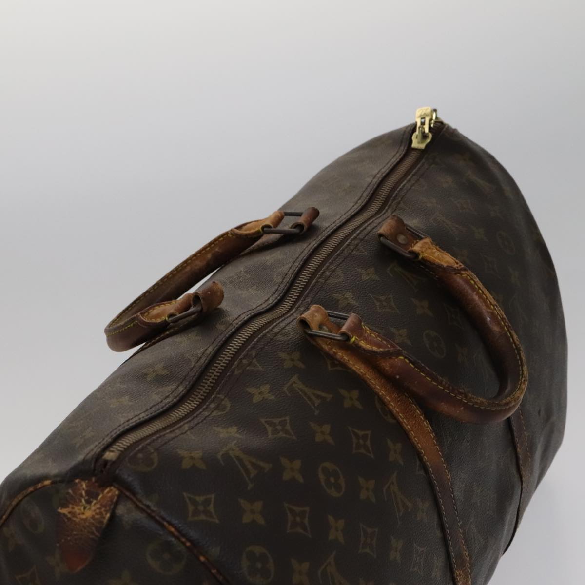 LOUIS VUITTON Monogram Keepall 50 Boston Bag M41426 LV 108704
