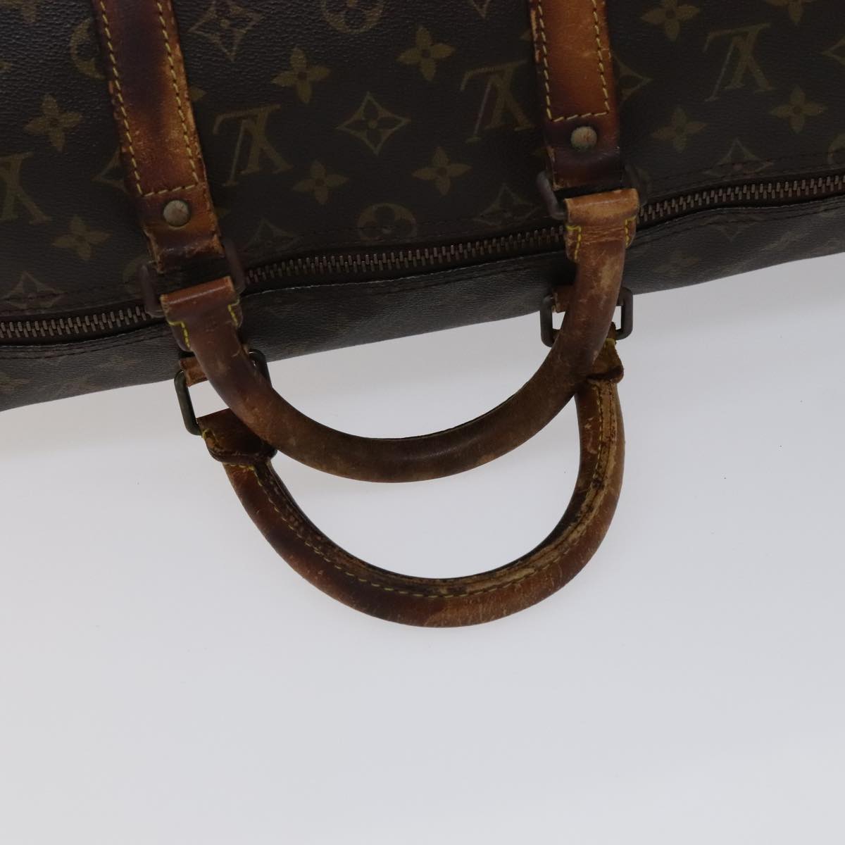 LOUIS VUITTON Monogram Keepall 50 Boston Bag M41426 LV 108704