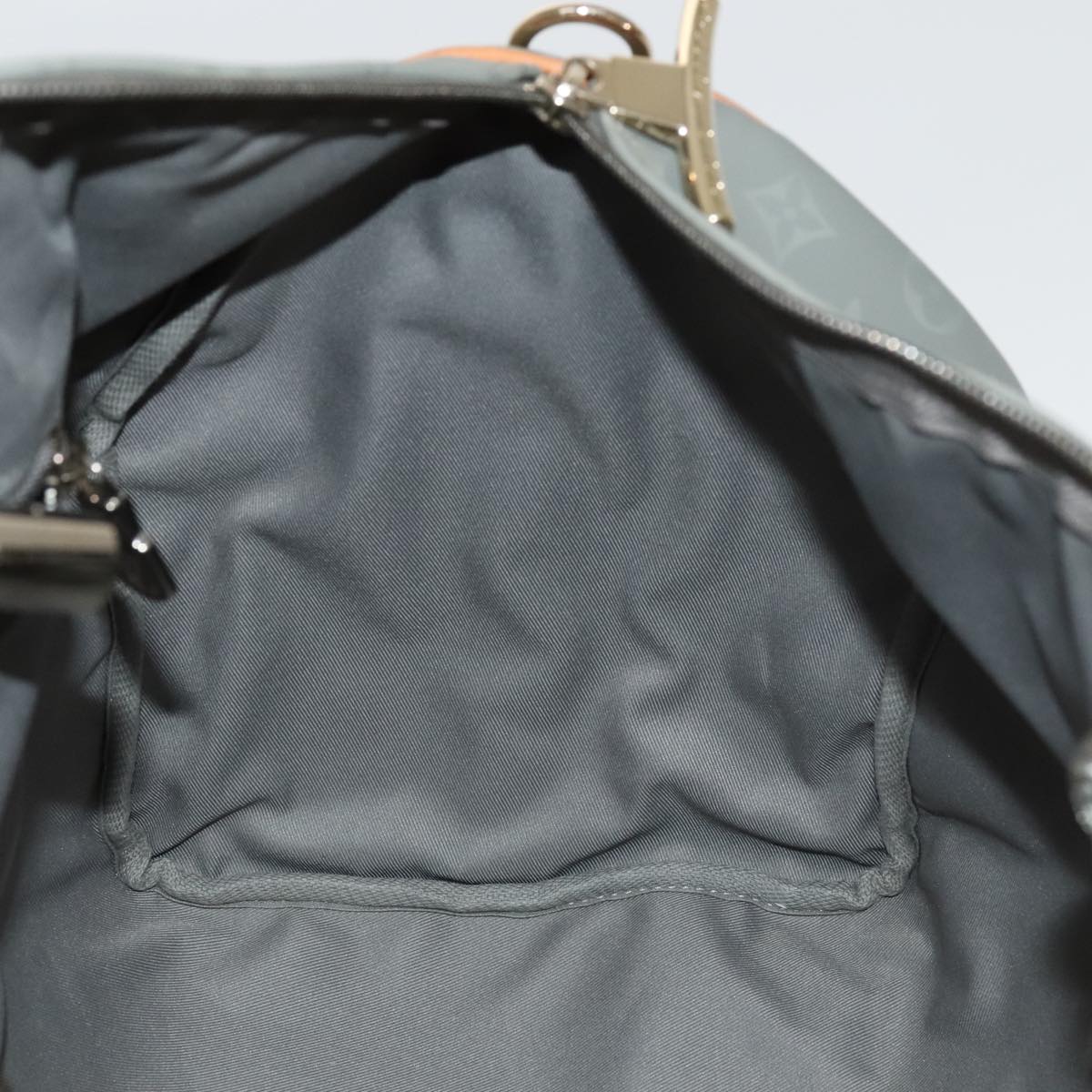 LOUIS VUITTON Titanium Keepall Bandouliere 50 Bag Silver M43886 LV 108706A