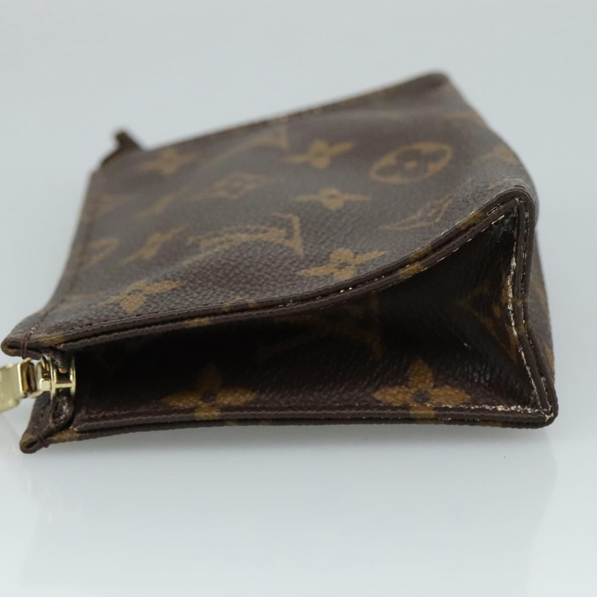 LOUIS VUITTON Monogram Poche Toilette 15 Pouch M47546 LV 108714
