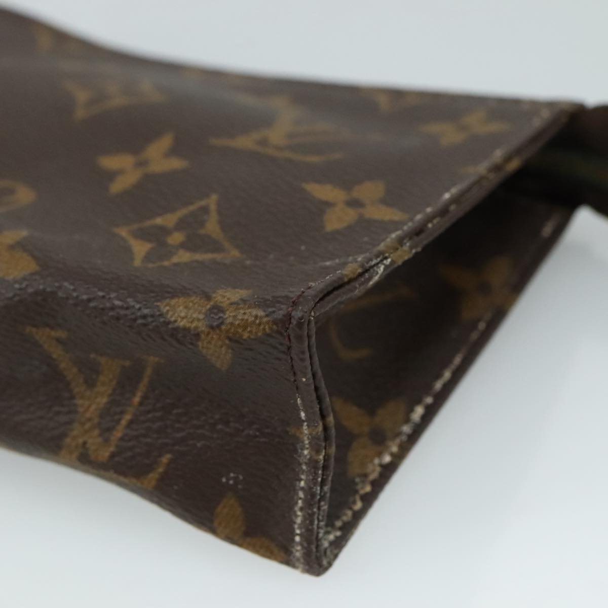 LOUIS VUITTON Monogram Poche Toilette 15 Pouch M47546 LV 108714