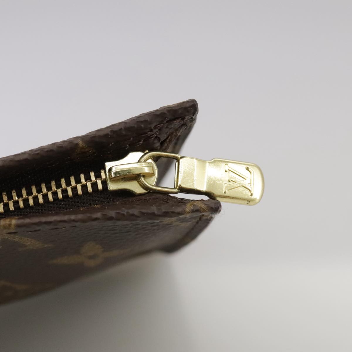 LOUIS VUITTON Monogram Bucket PM Accessory Pouch LV 108715