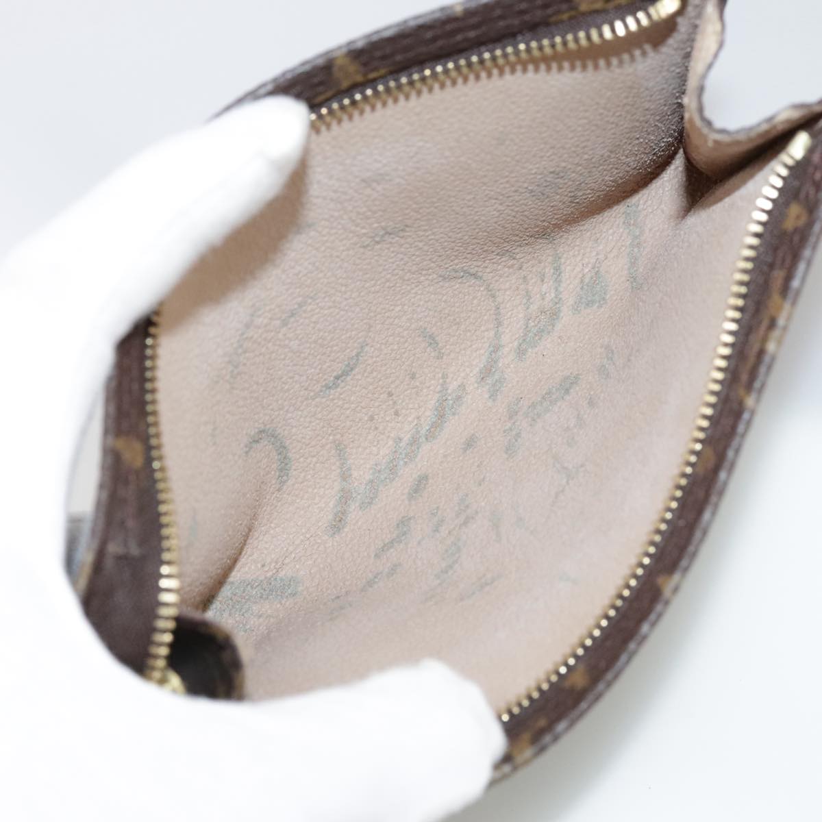 LOUIS VUITTON Monogram Bucket PM Accessory Pouch LV 108715