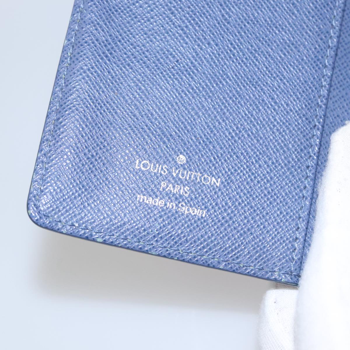 LOUIS VUITTON Epi Agenda MM Day Planner Cover Blue R20055 LV 108719
