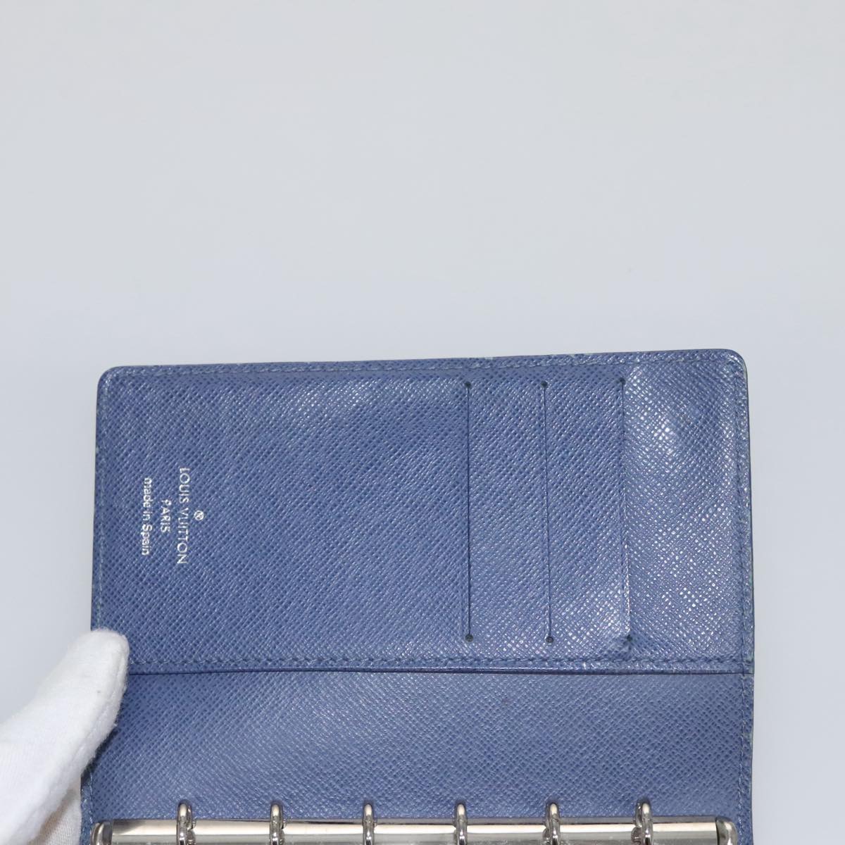 LOUIS VUITTON Epi Agenda MM Day Planner Cover Blue R20055 LV 108719