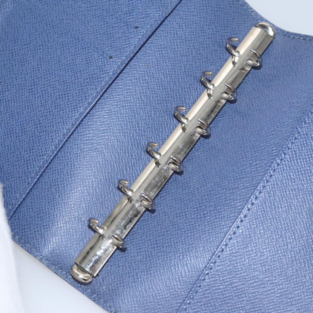 LOUIS VUITTON Epi Agenda MM Day Planner Cover Blue R20055 LV 108719