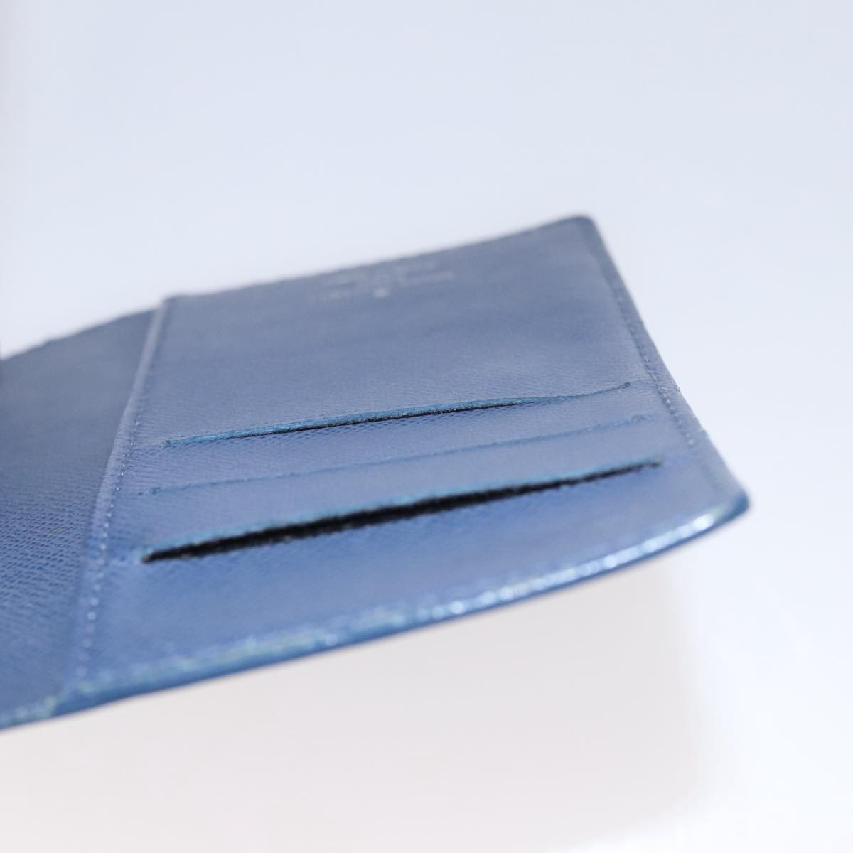 LOUIS VUITTON Epi Agenda MM Day Planner Cover Blue R20055 LV 108719