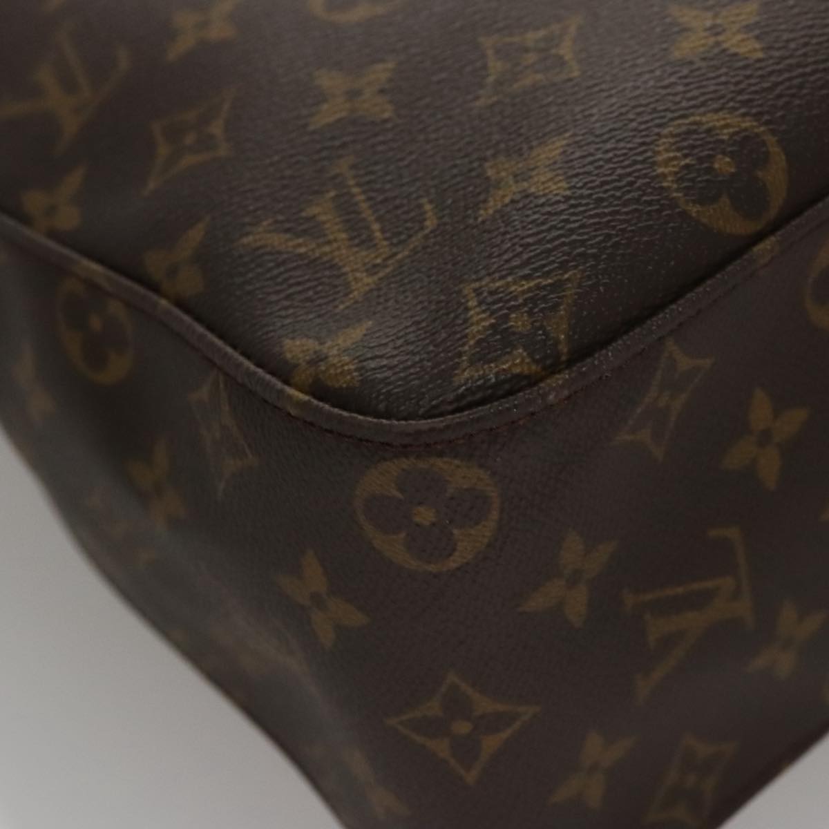 LOUIS VUITTON Monogram Looping GM Shoulder Bag M51145 LV 108724