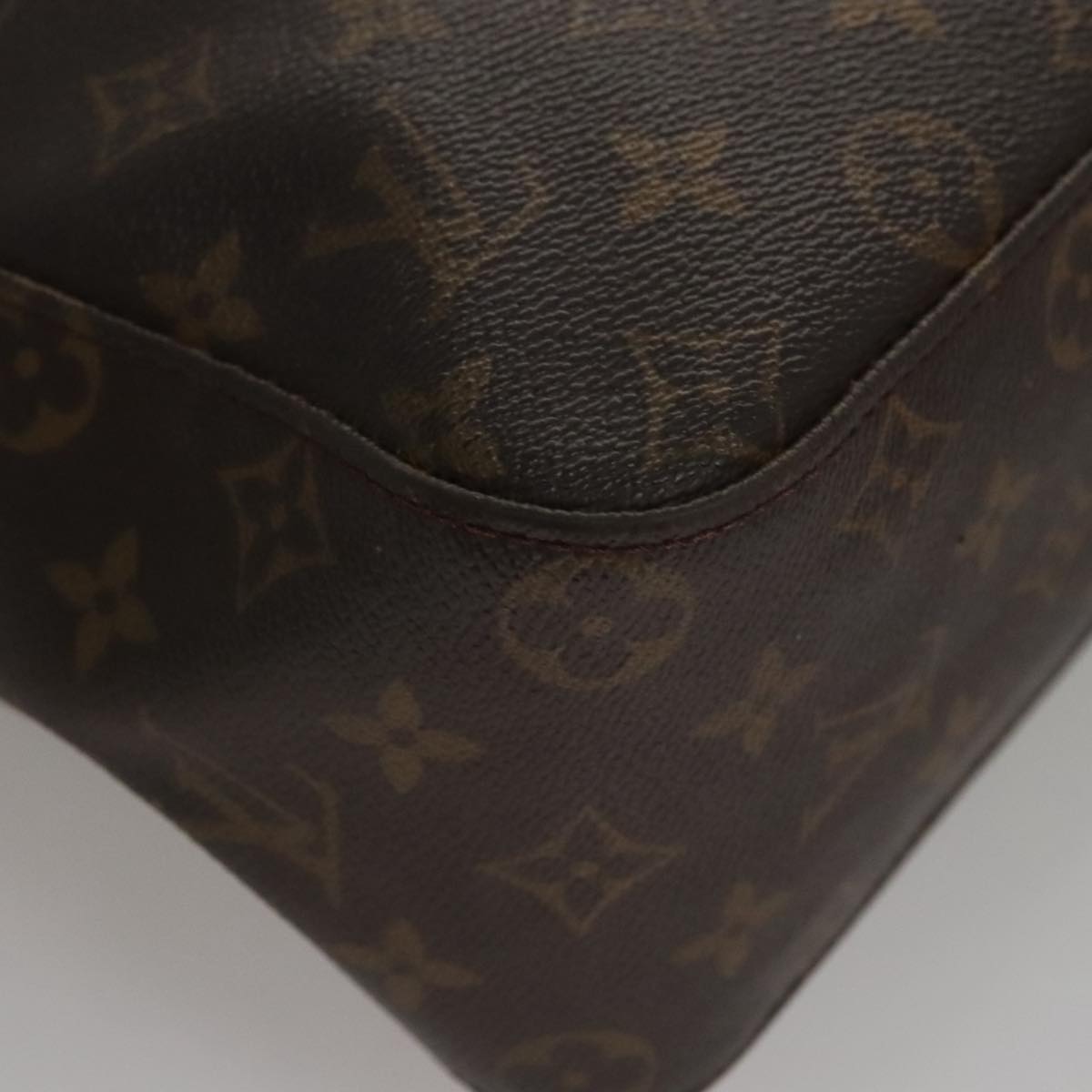 LOUIS VUITTON Monogram Looping GM Shoulder Bag M51145 LV 108725