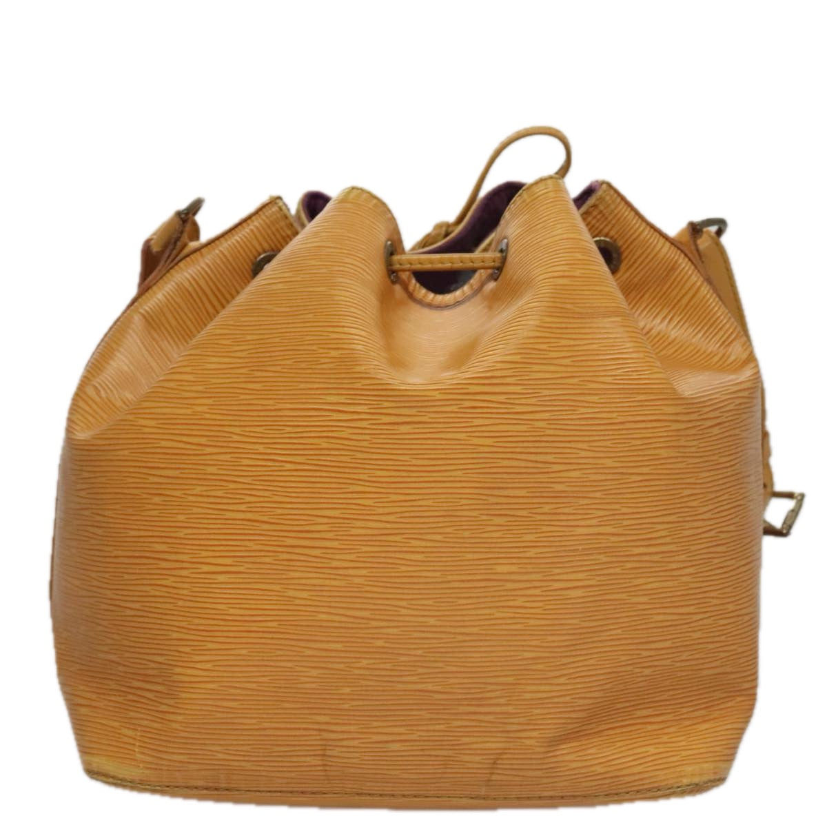 LOUIS VUITTON Epi Petit Noe Shoulder Bag Yellow M44102 LV 108728
