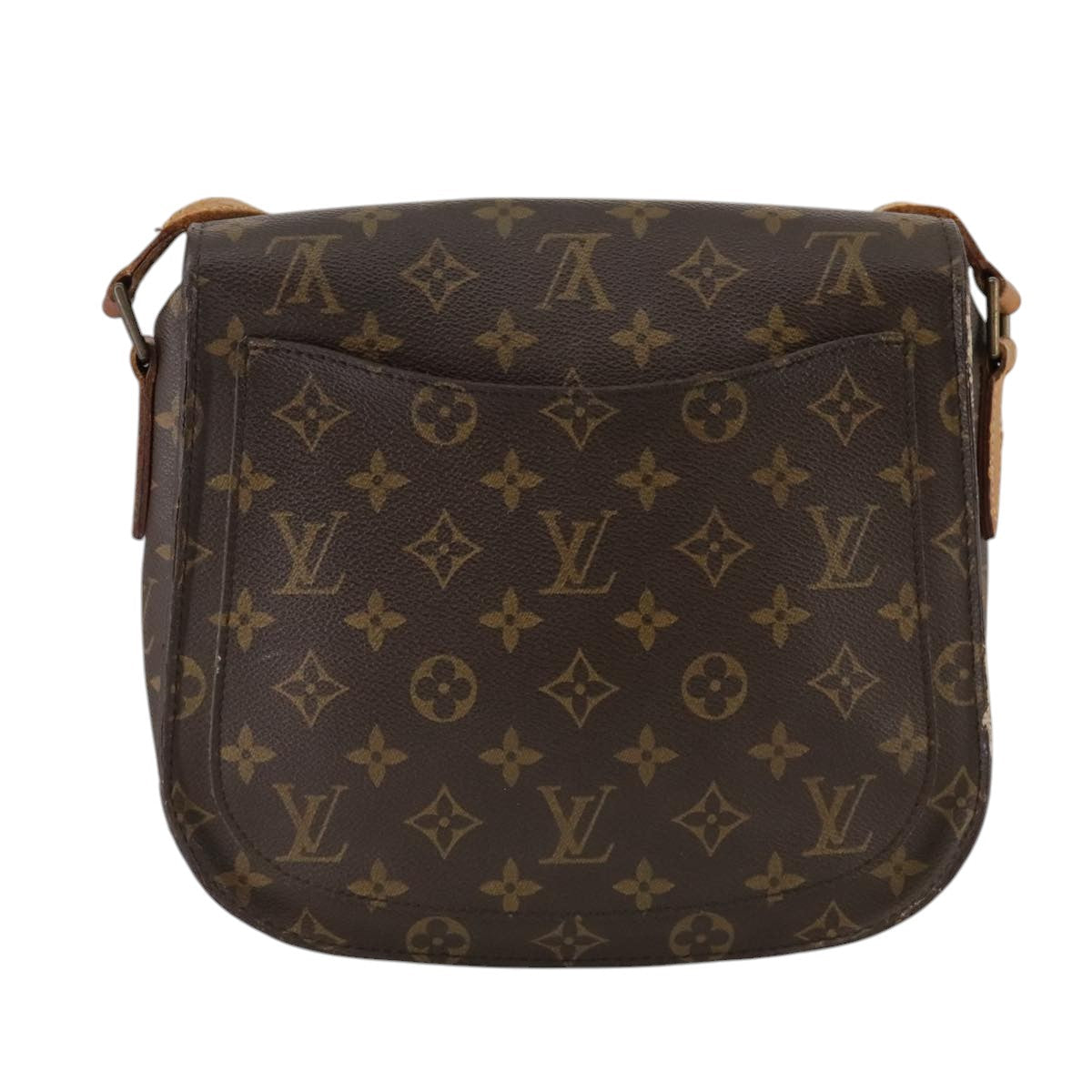 LOUIS VUITTON Monogram Saint Cloud GM Shoulder Bag M51242 LV 108758