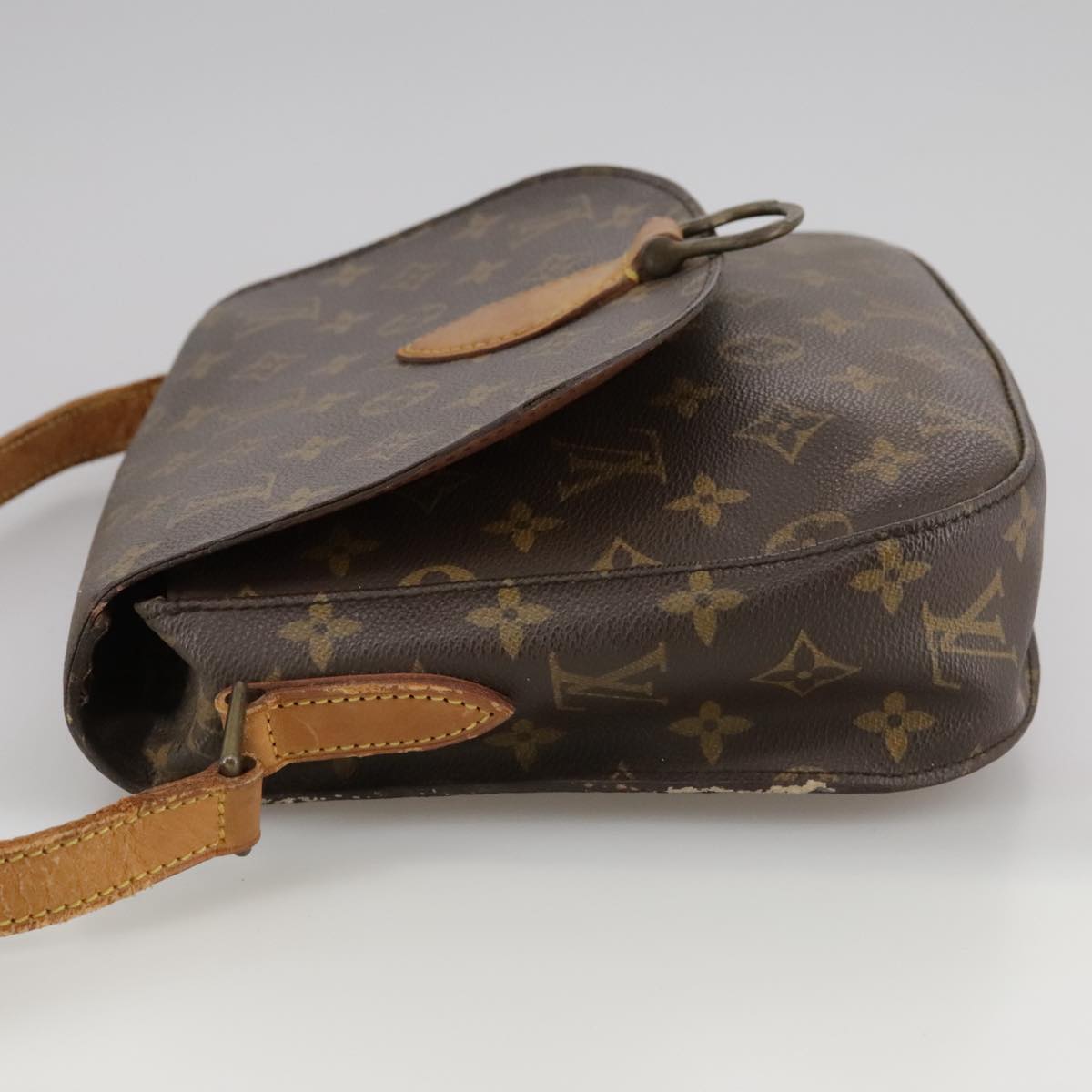 LOUIS VUITTON Monogram Saint Cloud GM Shoulder Bag M51242 LV 108758