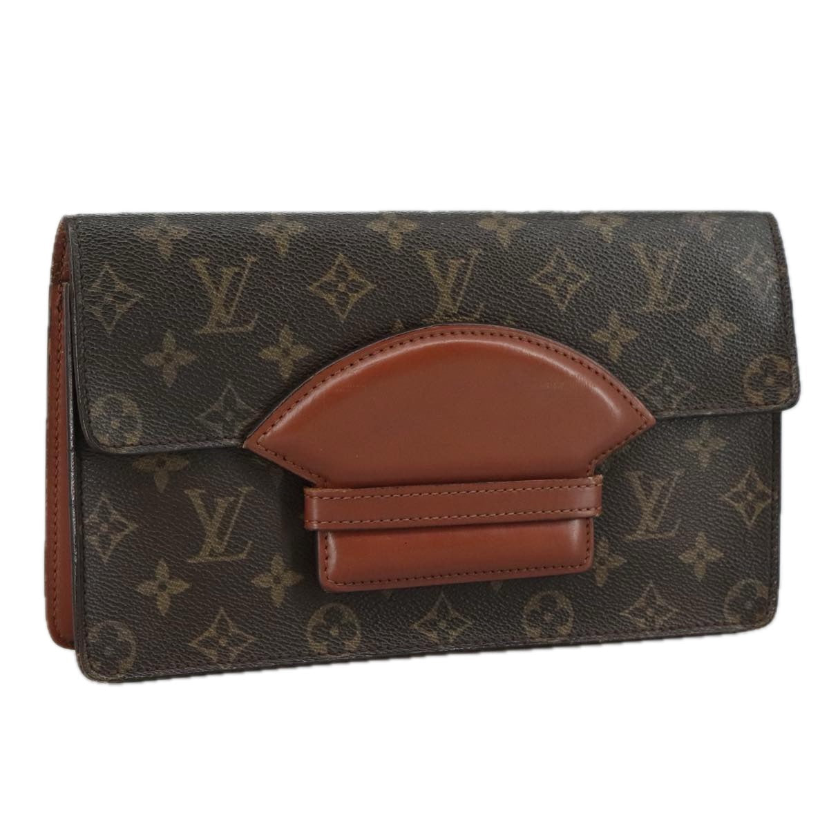 LOUIS VUITTON Monogram Chaillot Clutch Bag M51786 LV 108760
