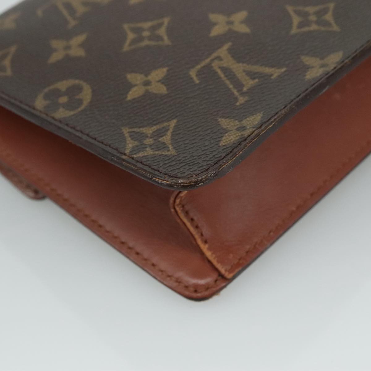 LOUIS VUITTON Monogram Chaillot Clutch Bag M51786 LV 108760
