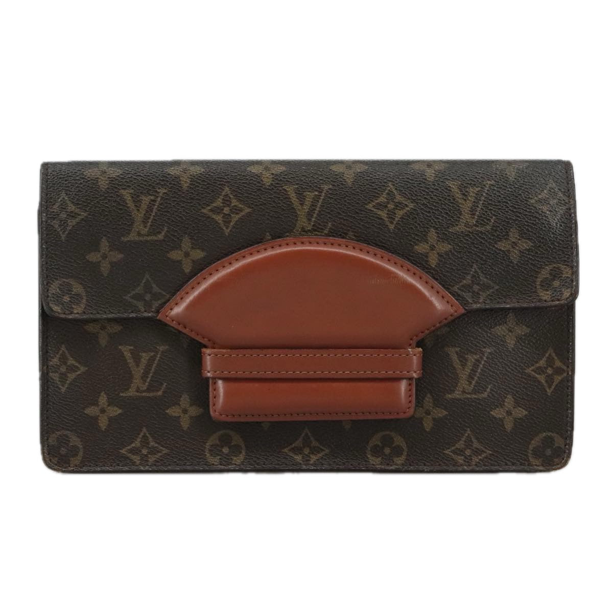 LOUIS VUITTON Monogram Chaillot Clutch Bag M51786 LV 108760