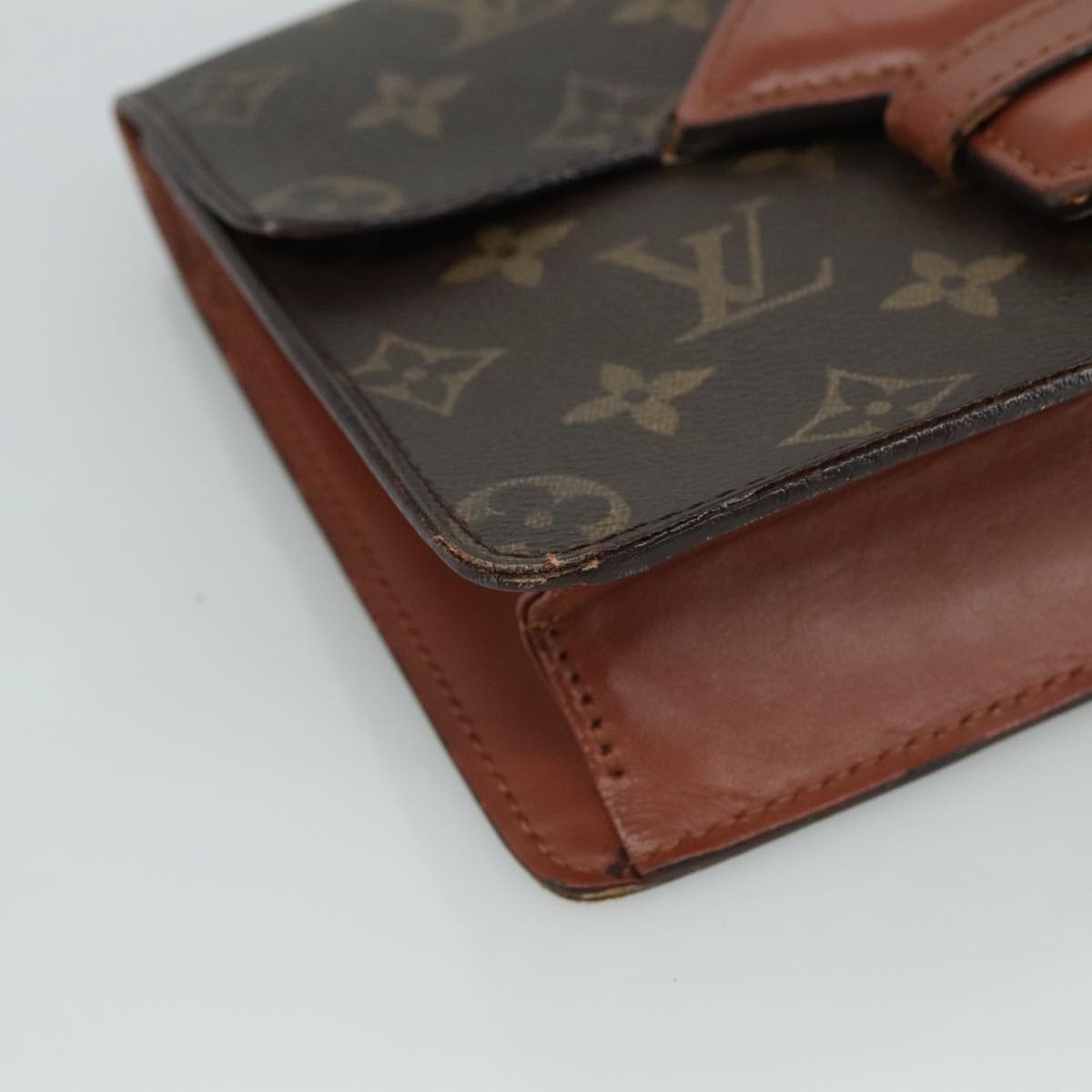 LOUIS VUITTON Monogram Chaillot Clutch Bag M51786 LV 108760