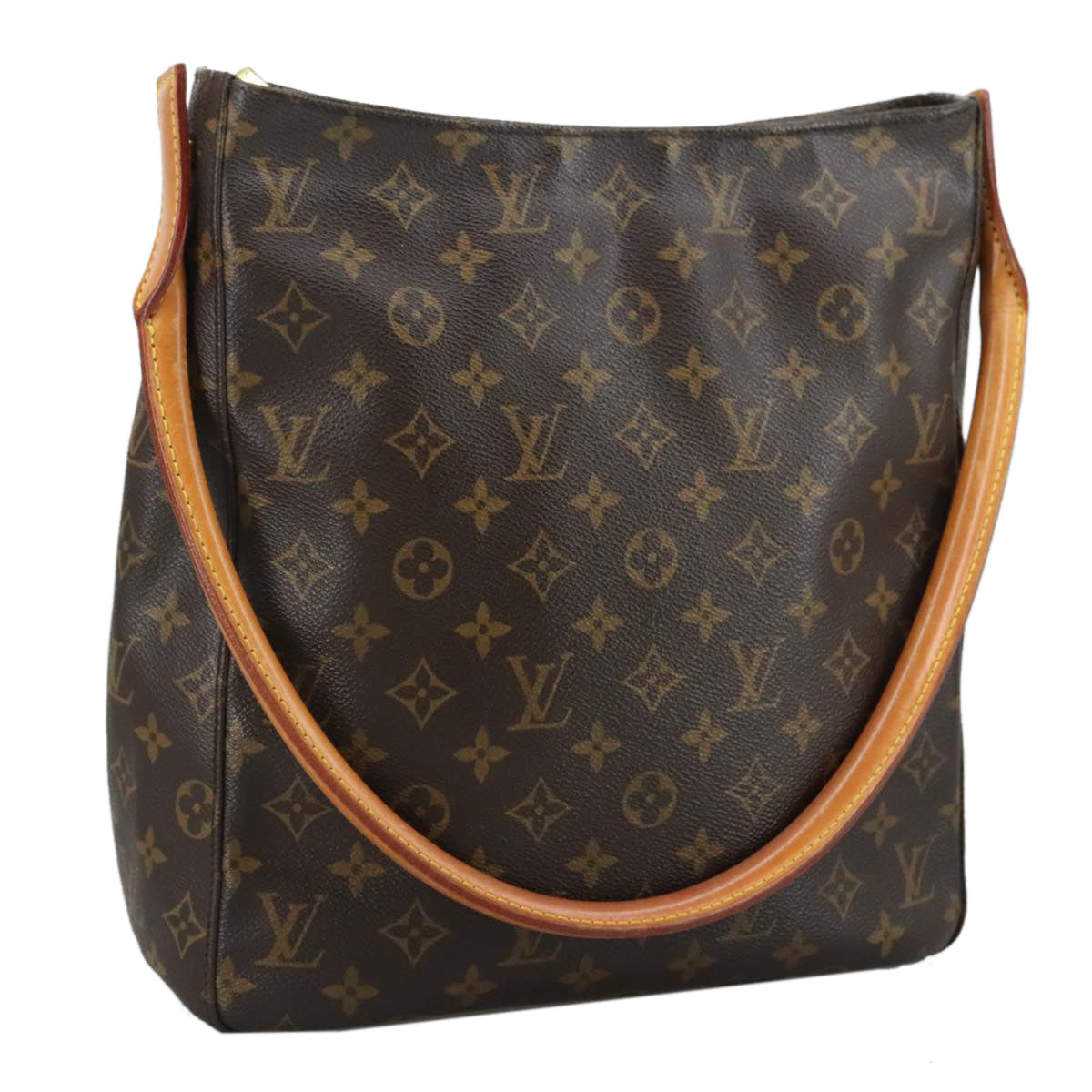 LOUIS VUITTON Monogram Looping GM Shoulder Bag M51145 LV 108762