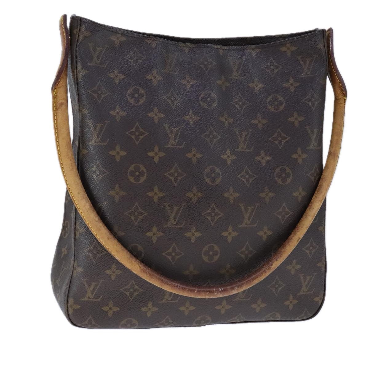 LOUIS VUITTON Monogram Looping GM Shoulder Bag M51145 LV 108764