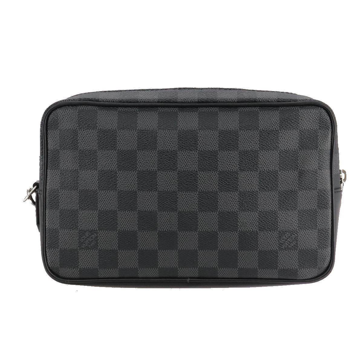 LOUIS VUITTON Damier Graphite Pochette Casai Clutch Bag N41664 LV 108767