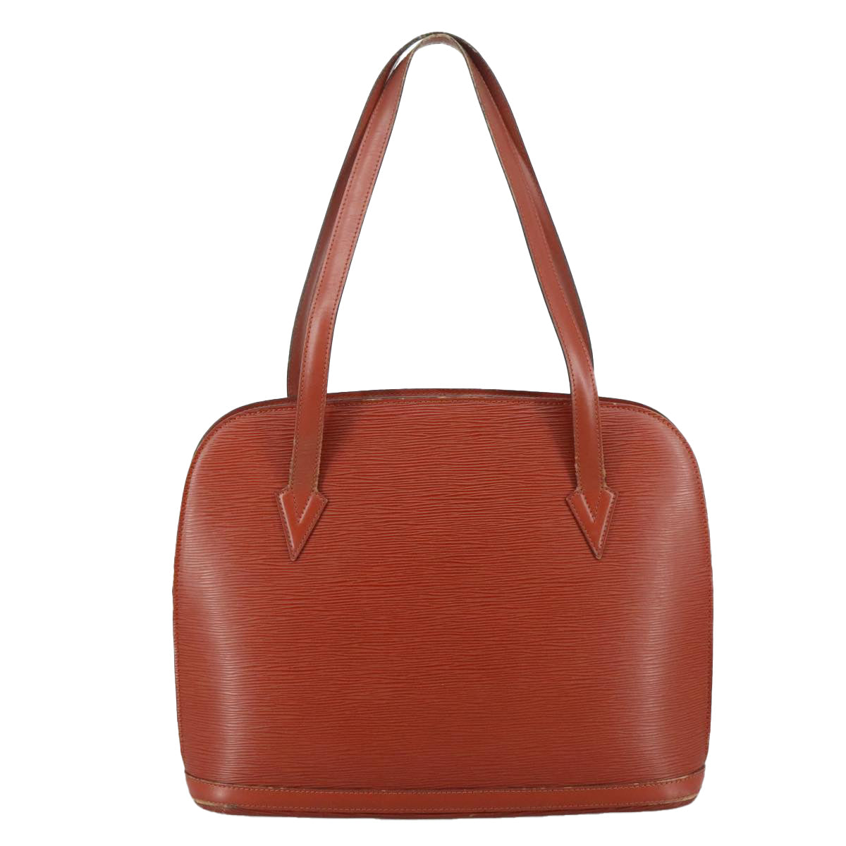 LOUIS VUITTON Epi Lussac Shoulder Bag Brown M52283 LV 108770