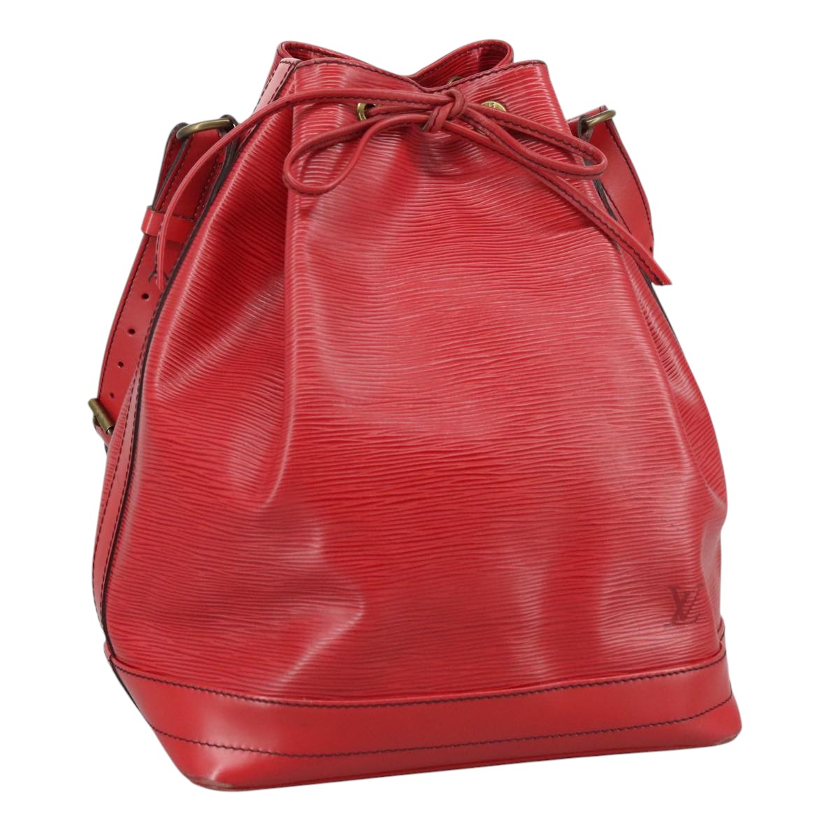 LOUIS VUITTON Epi Noe Shoulder Bag Red M44007 LV 108772