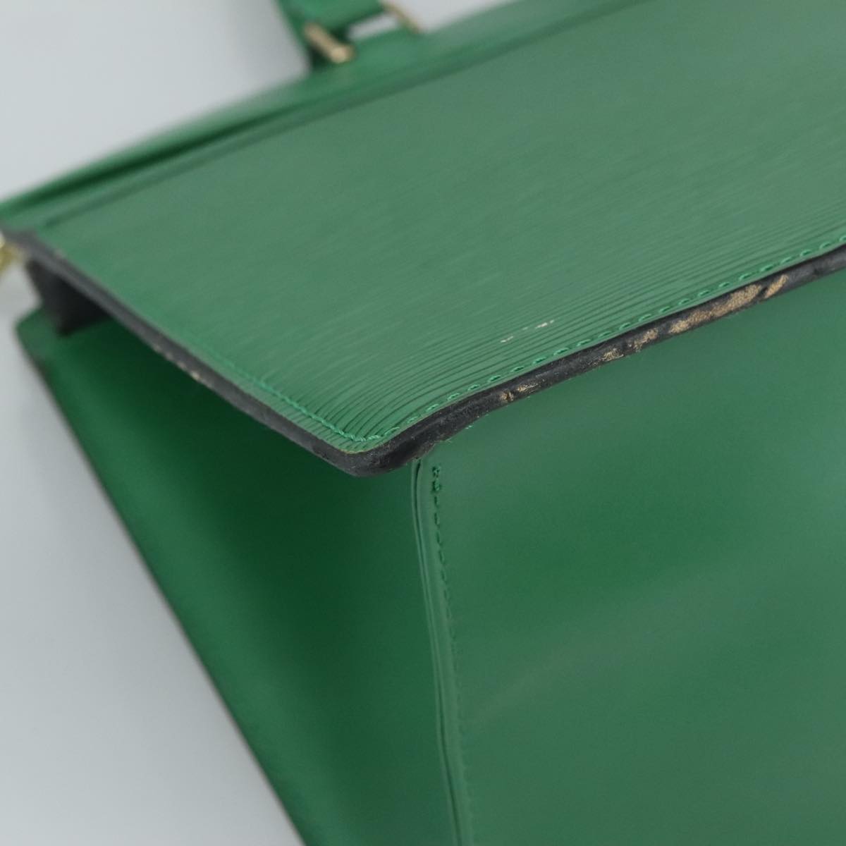 LOUIS VUITTON Epi Riviera Hand Bag Green M48184 LV 108773