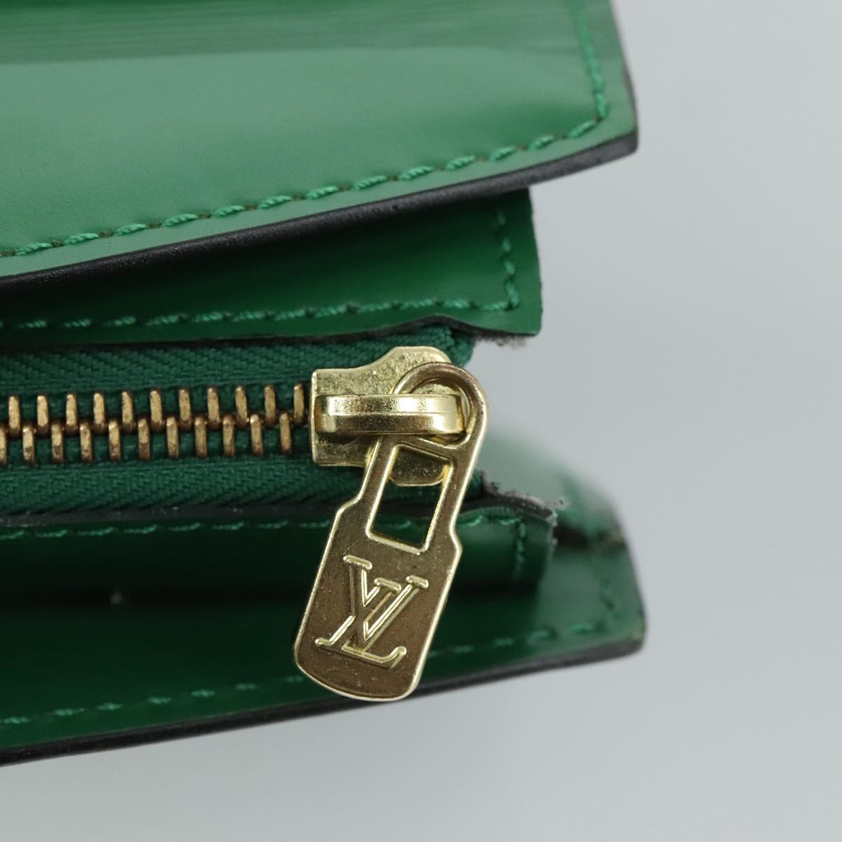 LOUIS VUITTON Epi Riviera Hand Bag Green M48184 LV 108773