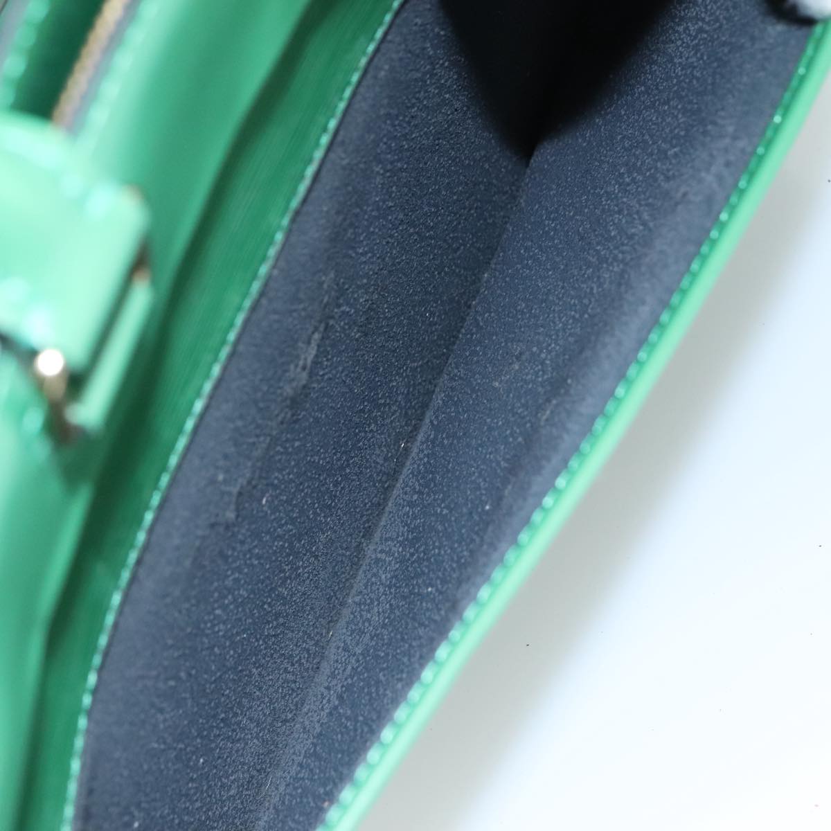 LOUIS VUITTON Epi Riviera Hand Bag Green M48184 LV 108773