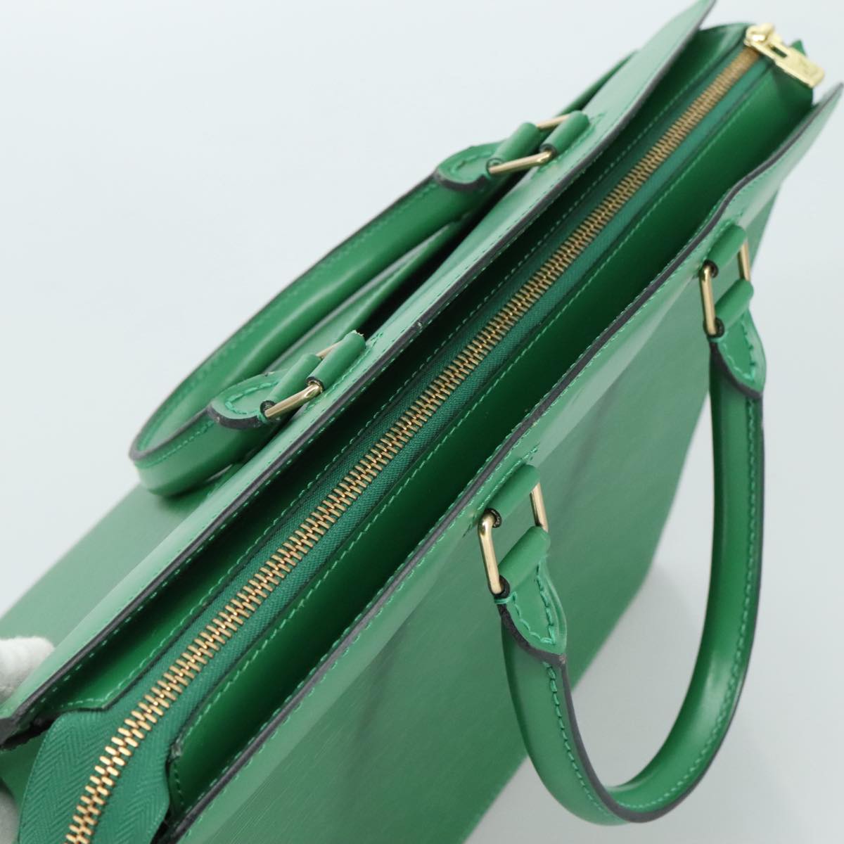 LOUIS VUITTON Epi Riviera Hand Bag Green M48184 LV 108773