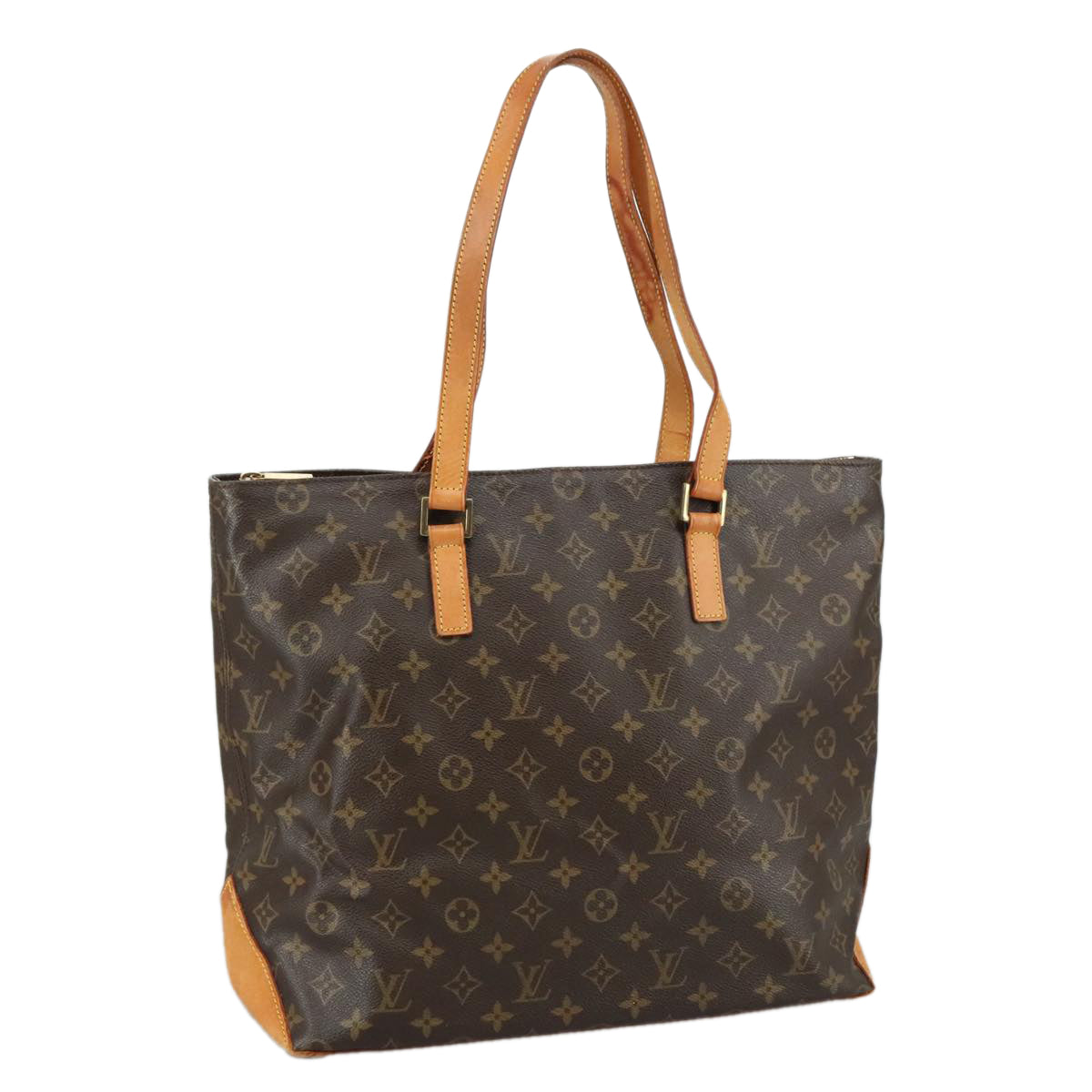 LOUIS VUITTON Monogram Cabas Mezzo Tote Bag M51151 LV 108779
