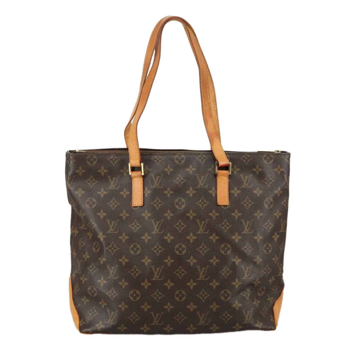 LOUIS VUITTON Monogram Cabas Mezzo Tote Bag M51151 LV 108779