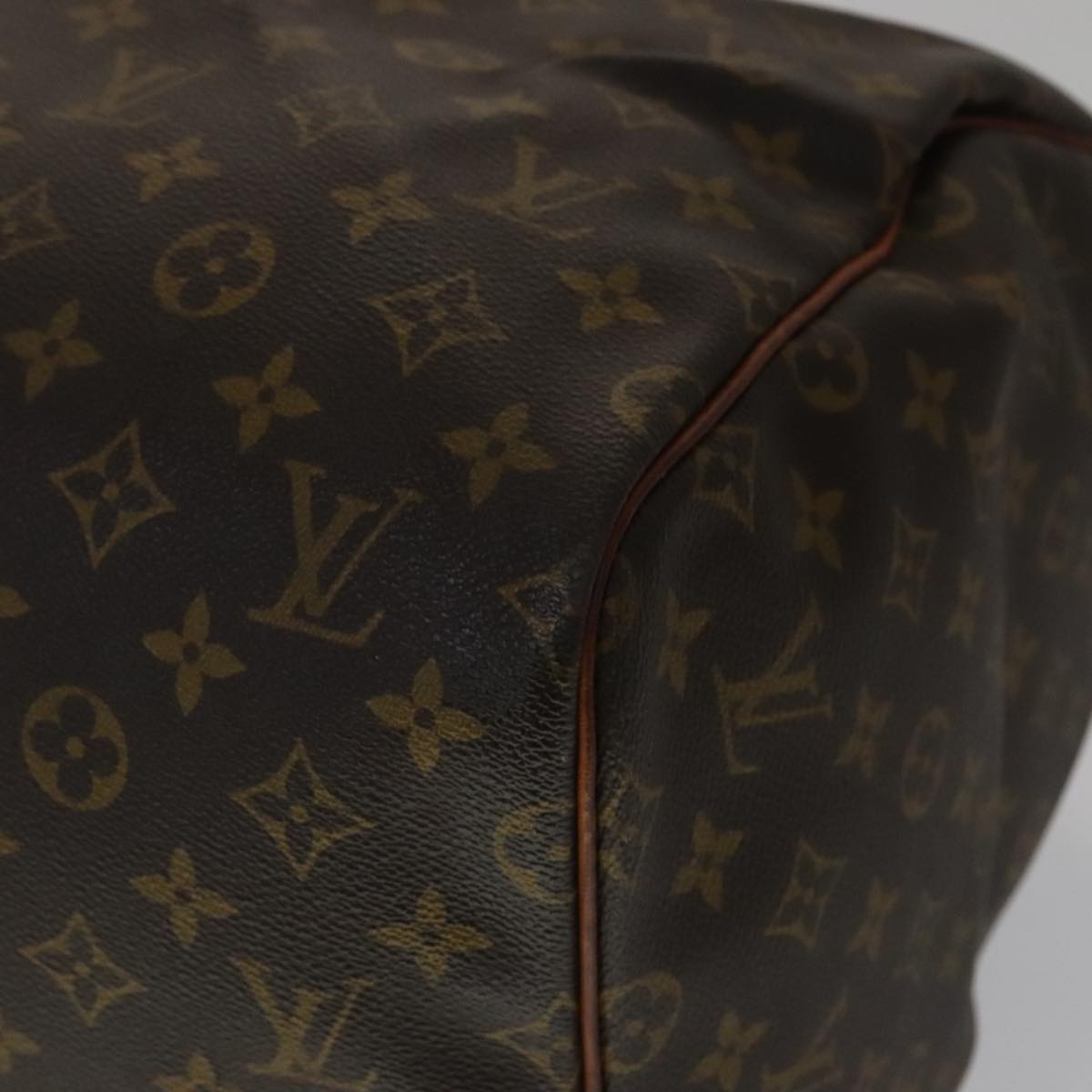 LOUIS VUITTON Monogram Keepall 55 Boston Bag M41424 LV 108786