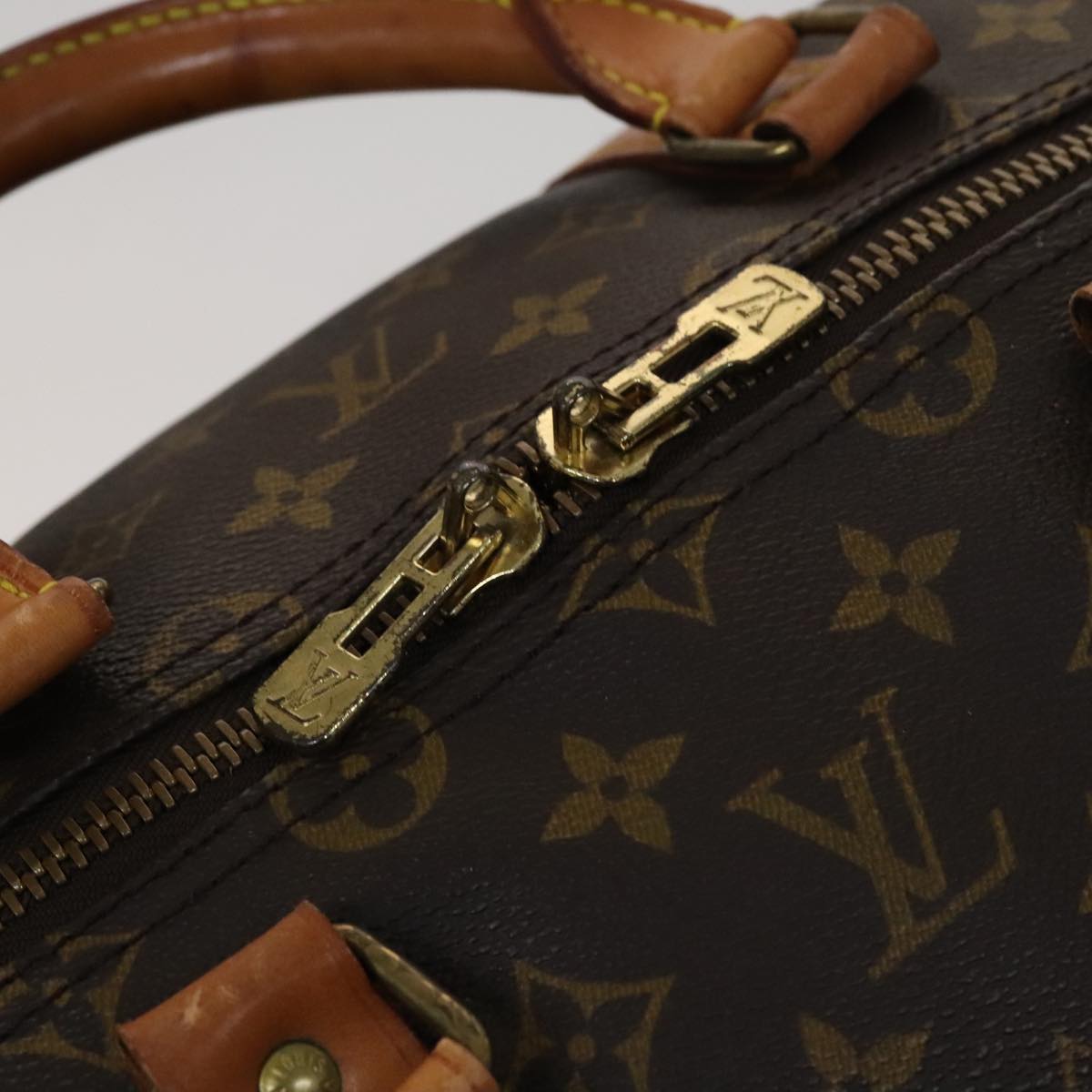 LOUIS VUITTON Monogram Keepall 55 Boston Bag M41424 LV 108786