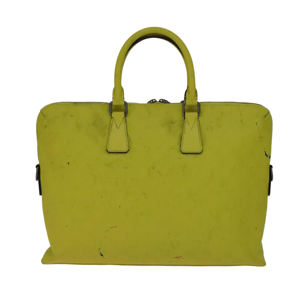 LOUIS VUITTON Damier Infini  Porte Documents Jules Bag Yellow N41391 108788