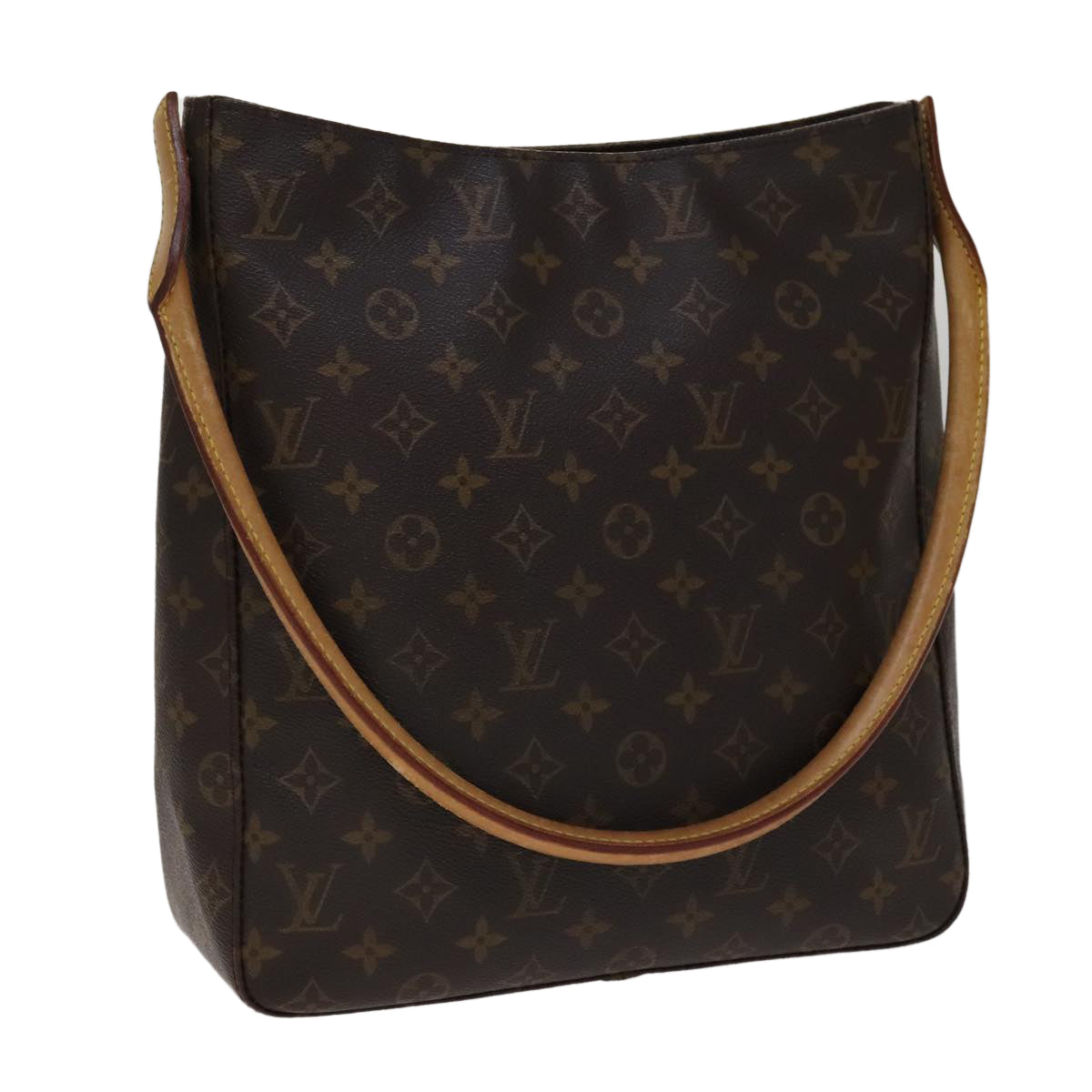 LOUIS VUITTON Monogram Looping GM Shoulder Bag M51145 LV 108789