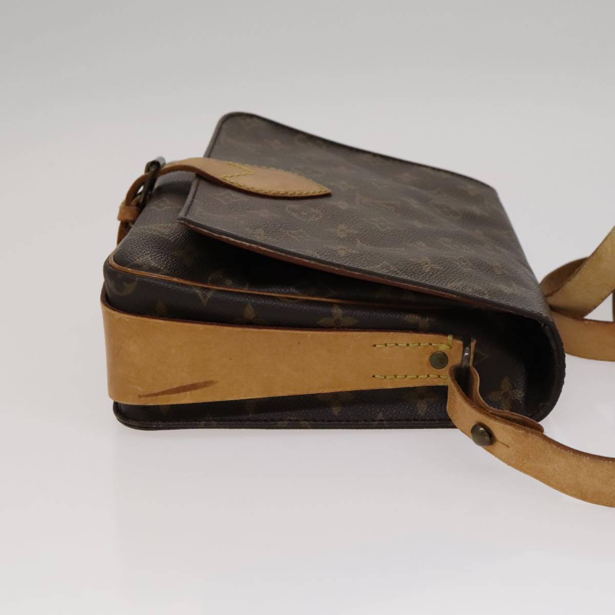 LOUIS VUITTON Monogram Cartouchiere GM Shoulder Bag M51252 LV 108790