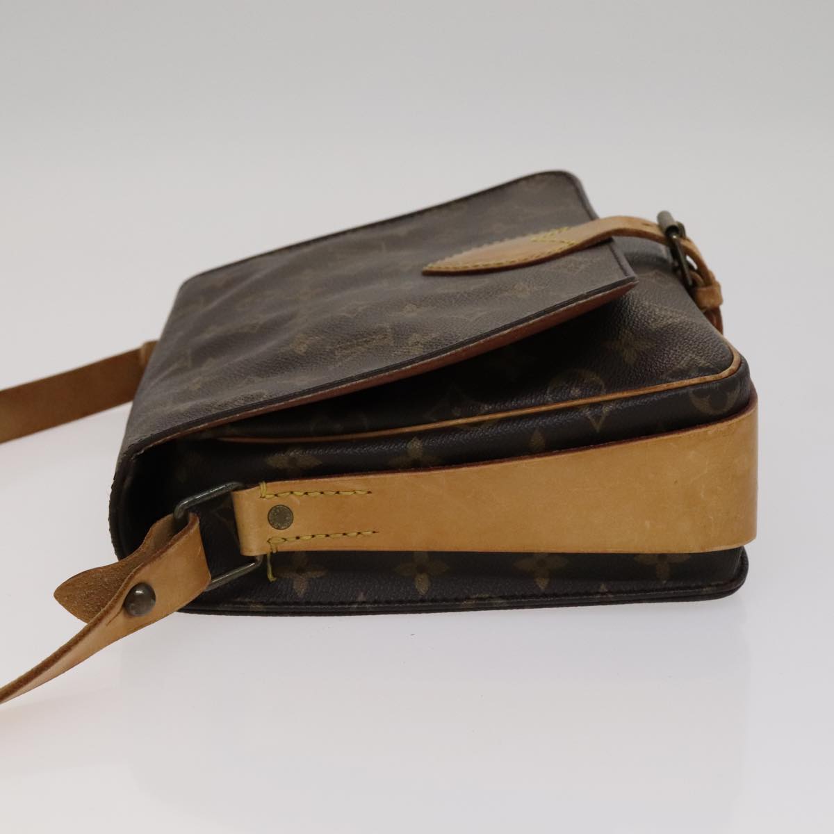 LOUIS VUITTON Monogram Cartouchiere GM Shoulder Bag M51252 LV 108790