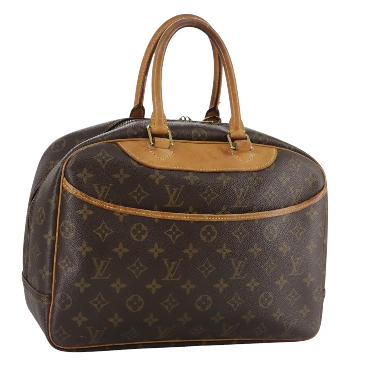LOUIS VUITTON Monogram Deauville Hand Bag M47270 LV 108794