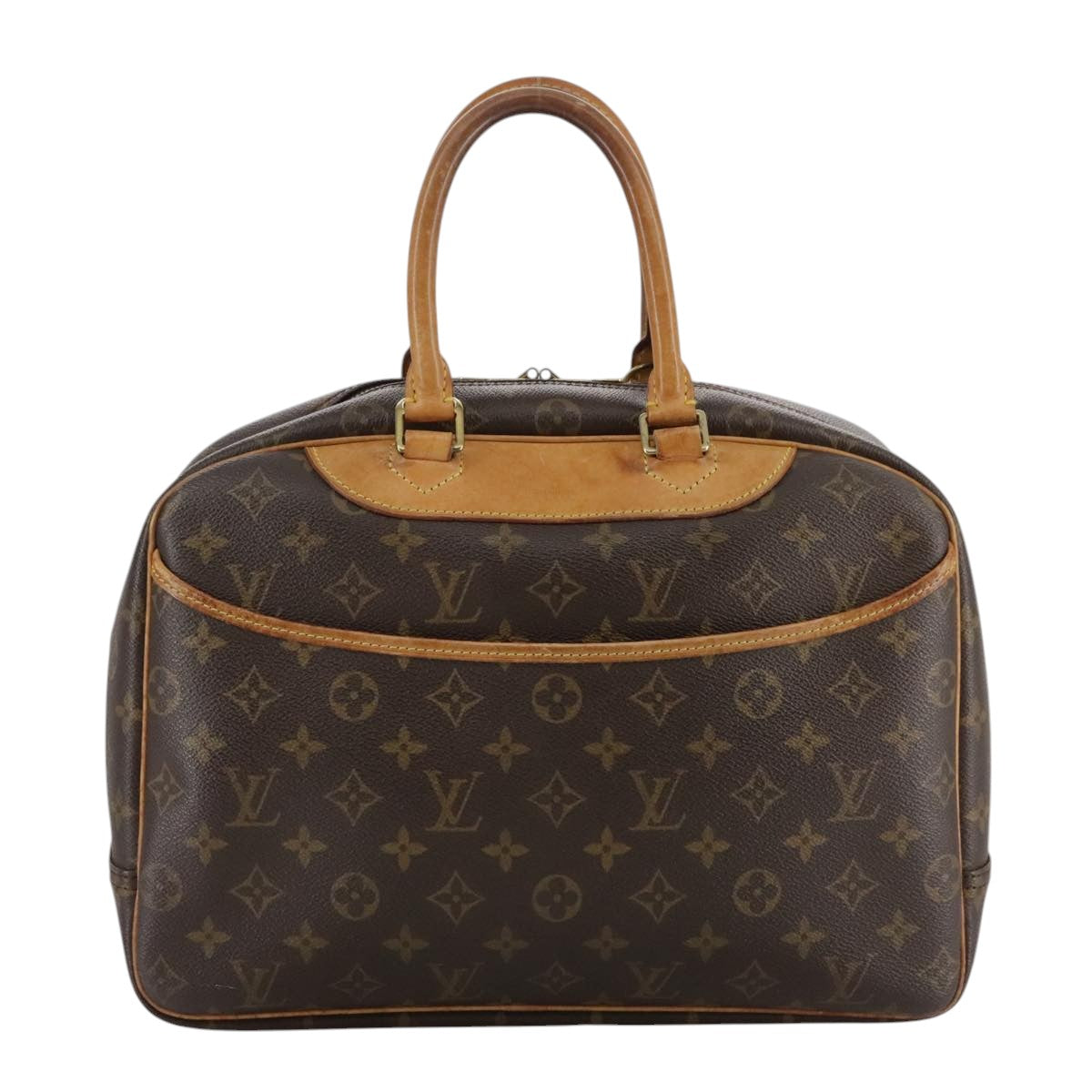 LOUIS VUITTON Monogram Deauville Hand Bag M47270 LV 108794