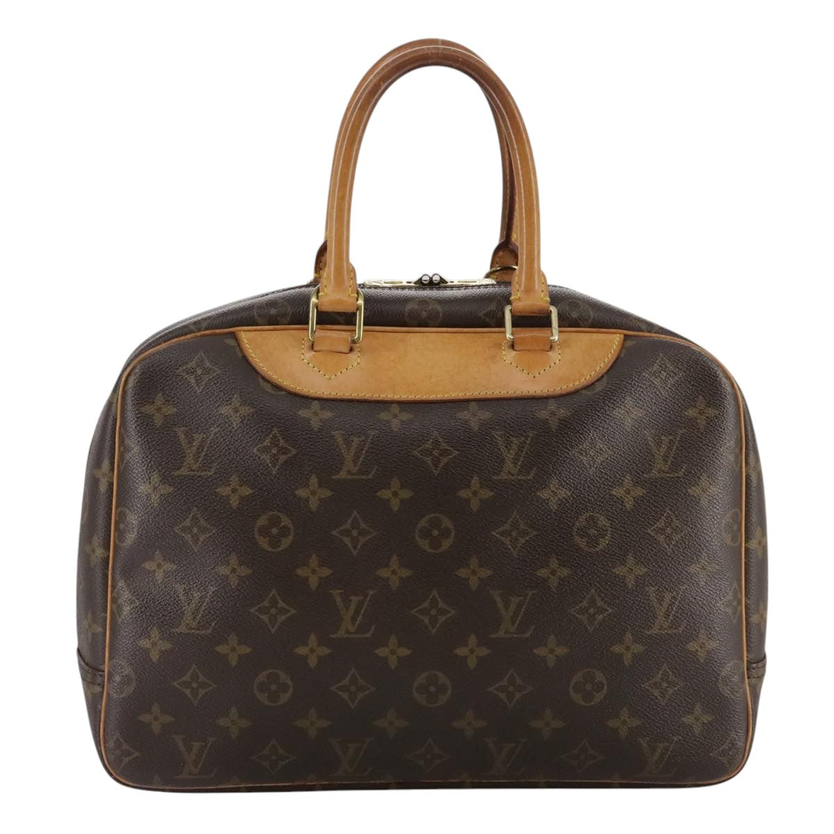 LOUIS VUITTON Monogram Deauville Hand Bag M47270 LV 108794