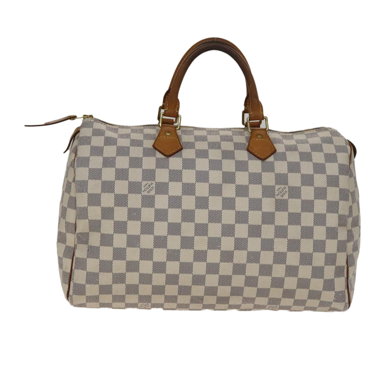 LOUIS VUITTON Damier Azur Speedy 35 Hand Bag N41535 LV 108797