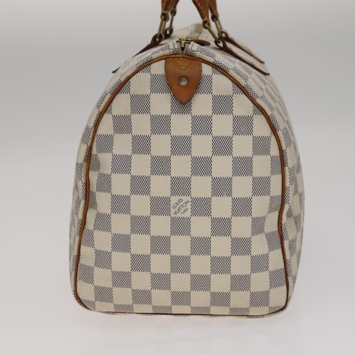 LOUIS VUITTON Damier Azur Speedy 35 Hand Bag N41535 LV 108797