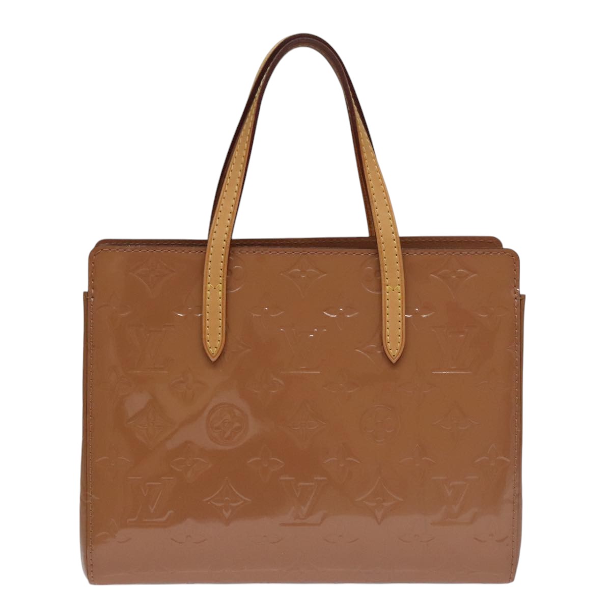 LOUIS VUITTON Monogram Vernis Catalina BB Hand Bag Rose Velur M90015 108803