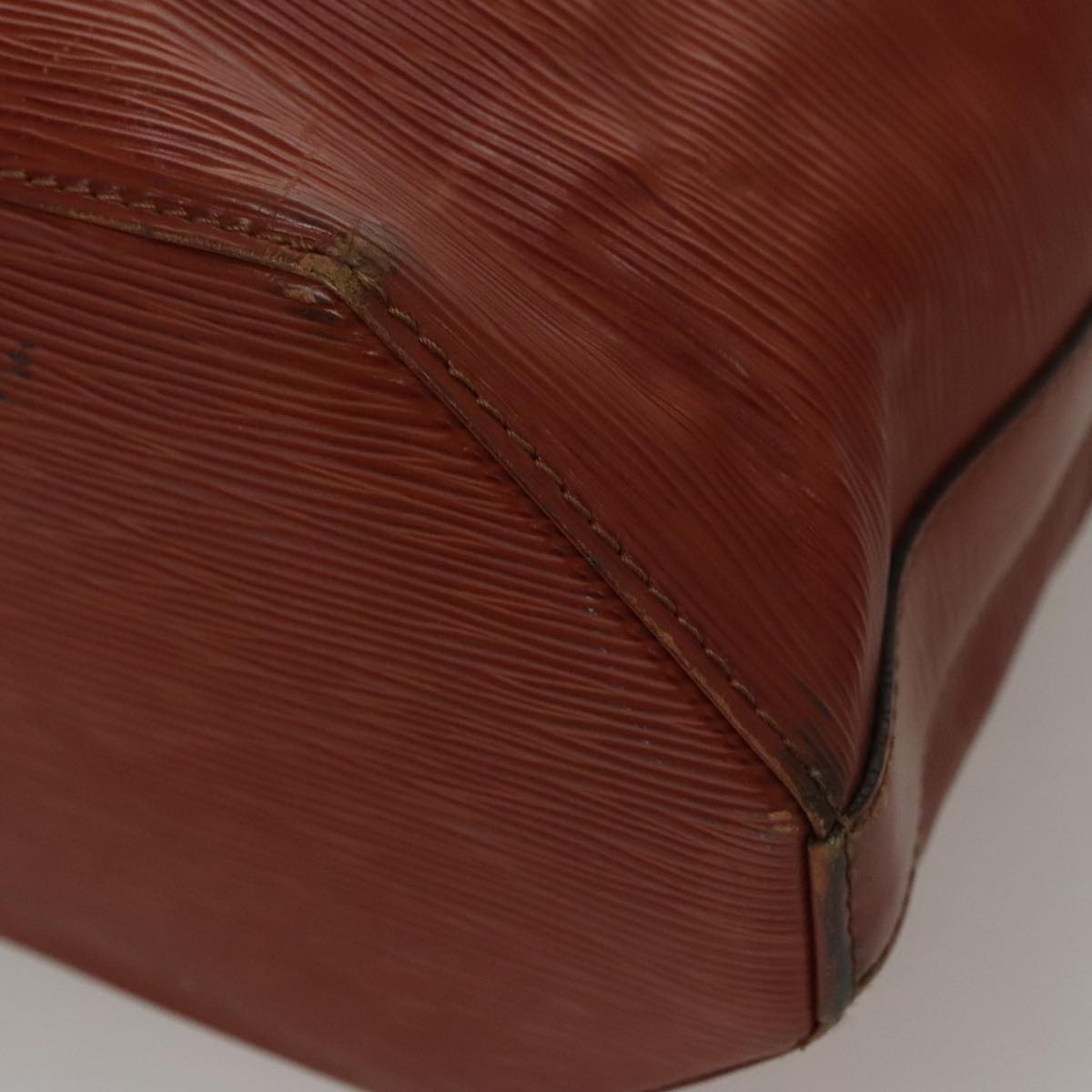 LOUIS VUITTON Epi Sac Depaule GM Shoulder Bag Brown M80193 LV 108804