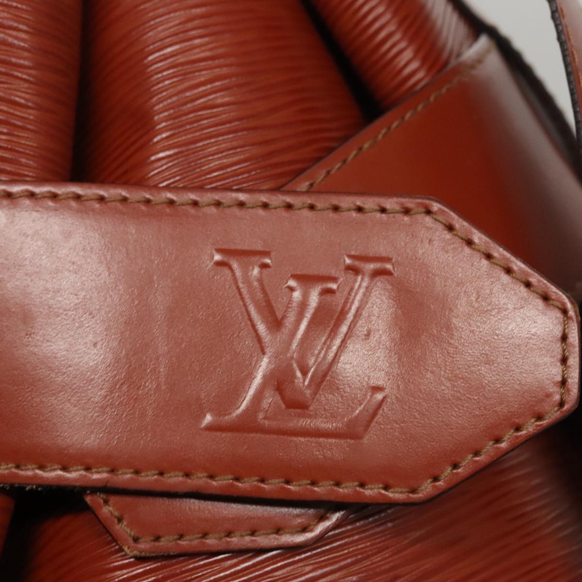 LOUIS VUITTON Epi Sac Depaule GM Shoulder Bag Brown M80193 LV 108804