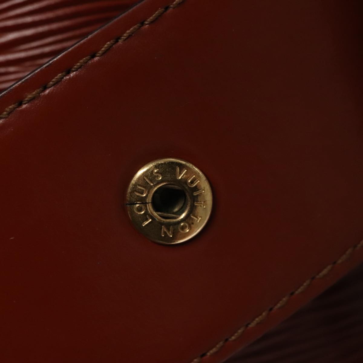 LOUIS VUITTON Epi Sac Depaule GM Shoulder Bag Brown M80193 LV 108804